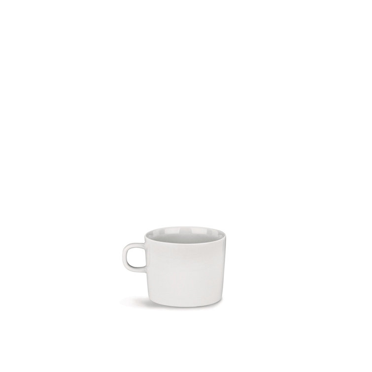White Porcelain 8cm Teacup Set of 4