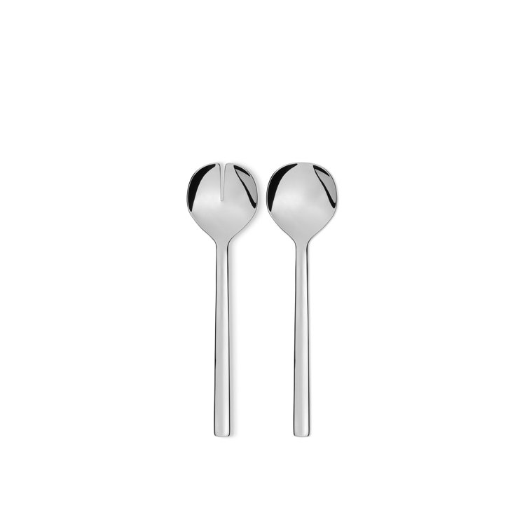 Ovale Stainless Steel Salad Serving Set