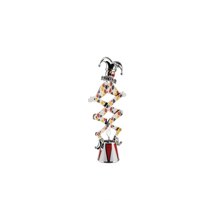 Multicolor Stainless Steel Jester Corkscrew by Marcel Wanders