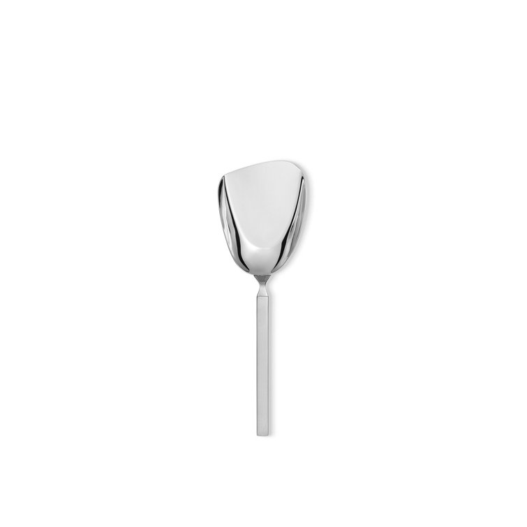 Alessi Stainless Steel Risotto Serving Spoon with Satin Handle