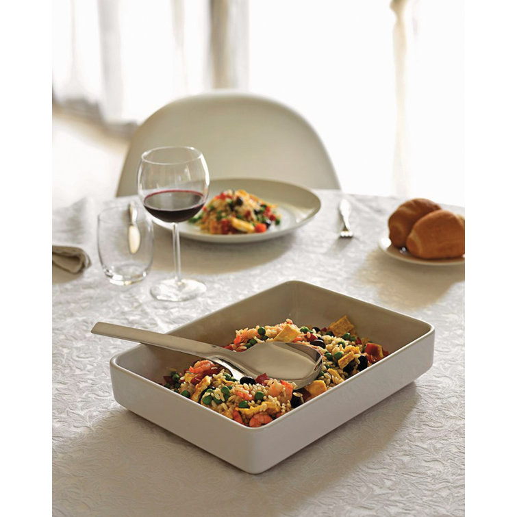 Tibidabo Polished Stainless Steel Serving Spoon