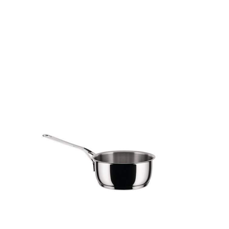 7" Stainless Steel Mirror Polished Saucepan