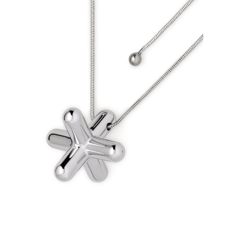 Gabriele Chiave Silver Stainless Steel Trivet Chain