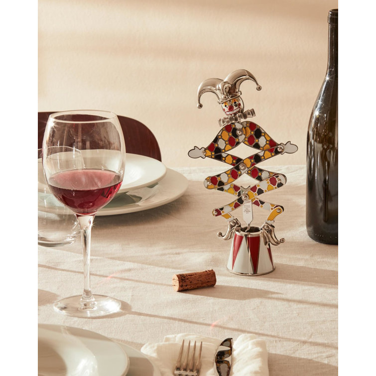 Multicolor Stainless Steel Jester Corkscrew by Marcel Wanders