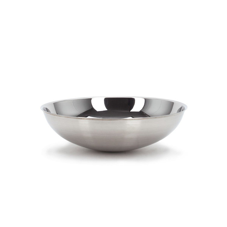 Gray Stainless Steel Dual Cat Food and Water Bowls