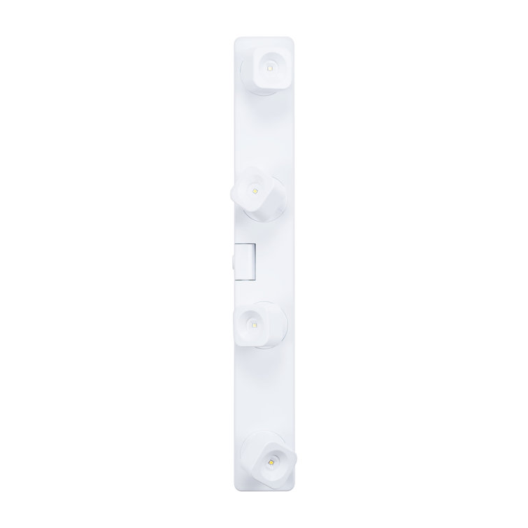 White Battery-Powered LED Strip Light with Remote Control
