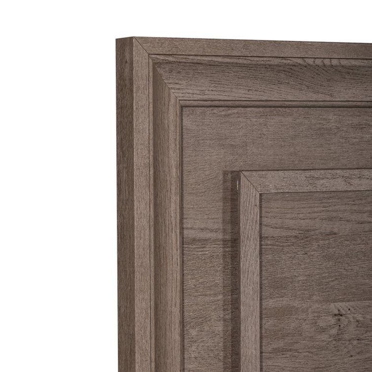Greystone King Panel Bed with Dresser, Mirror, and Nightstand Set