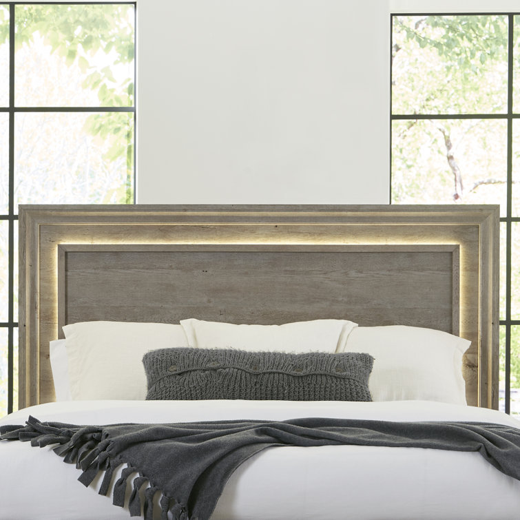 Greystone King Panel Bed with Dresser, Mirror, and Nightstand Set