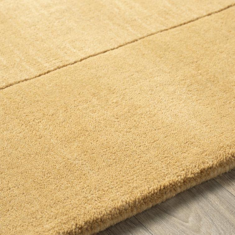 Handmade Geometric Wool Rectangular Rug 2' x 3'
