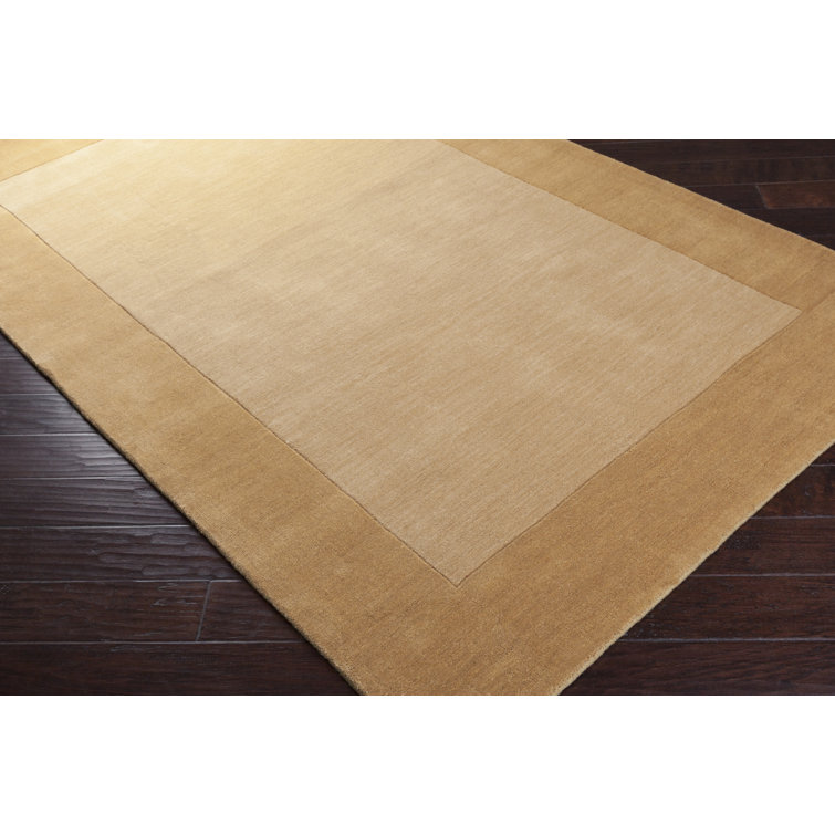 Handmade Geometric Wool Rectangular Rug 2' x 3'
