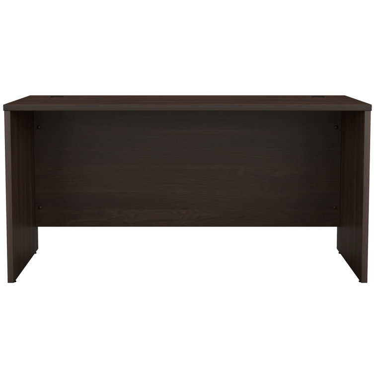 Classic Black Walnut 60'' Office Desk with Cable Management