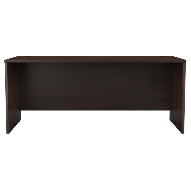 Classic Black Walnut 60'' Office Desk with Cable Management