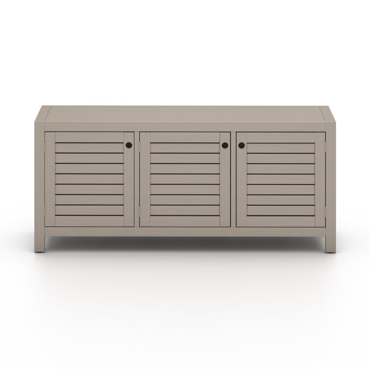 Sonoma 70'' Weathered Gray Teak Outdoor Sideboard