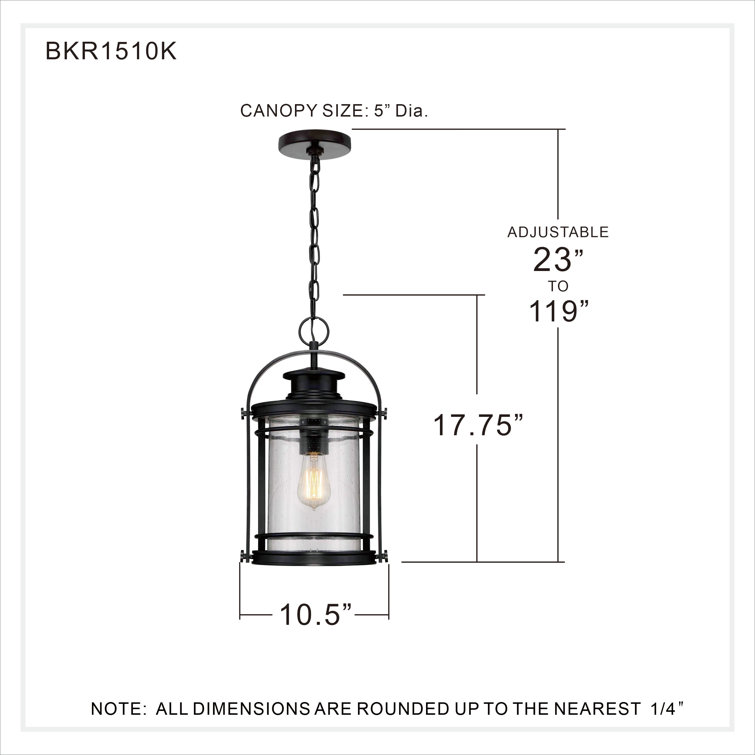 Mystic Black Glass Mini Pendant Light with Brushed Nickel Accents