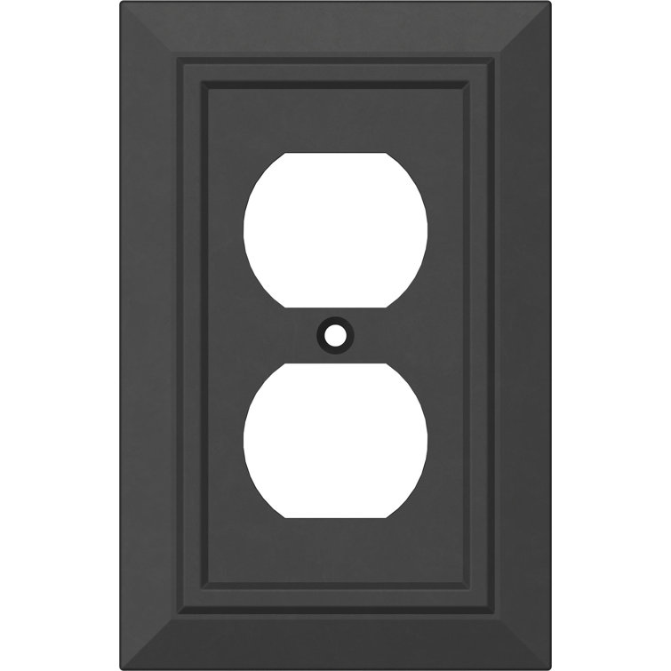 Classic 1-Gang Duplex Outlet Wall Plate