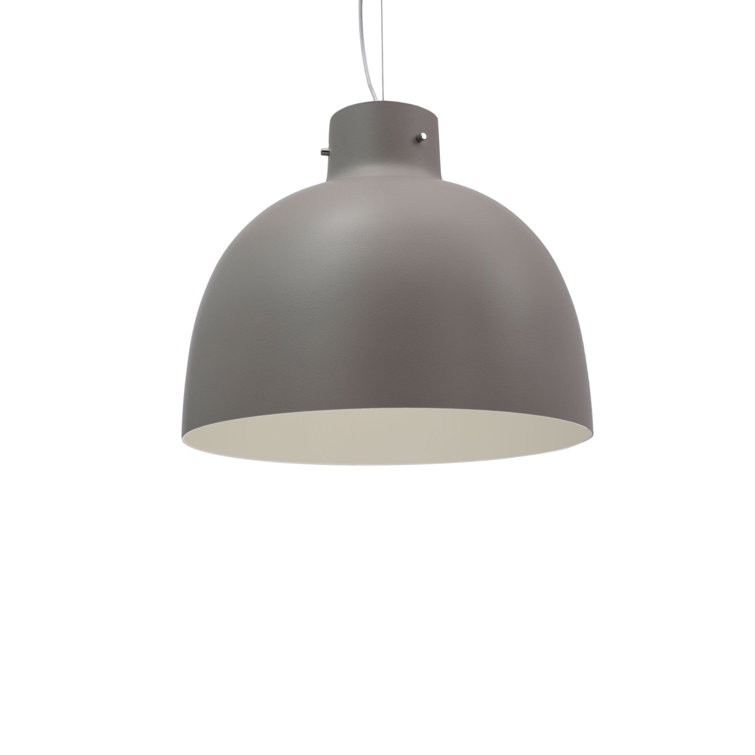 Bellissima Matte White LED Pendant Bowl Light