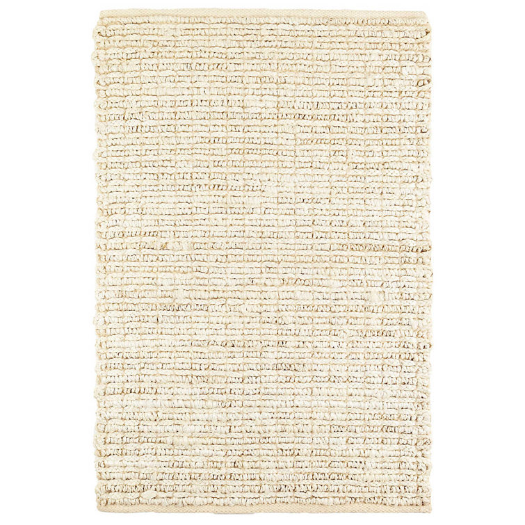 Handmade Braided Blue Cotton Rectangular Rug, 8' x 10'