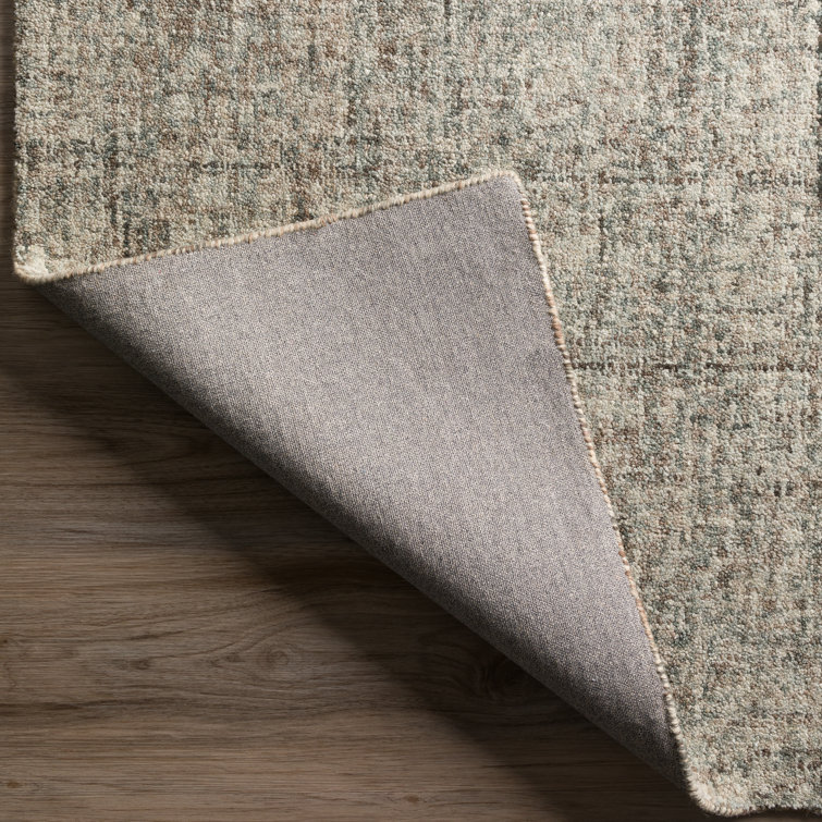 Fog Gray Hand-Tufted Wool 5' x 7' Area Rug