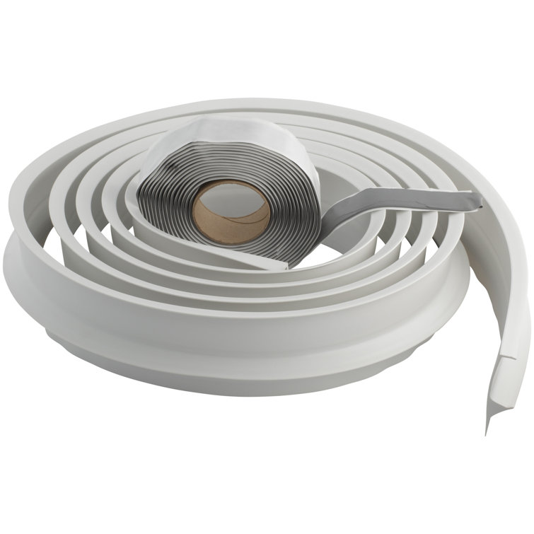 132" White Vinyl Tiling-In Bead Installation Kit