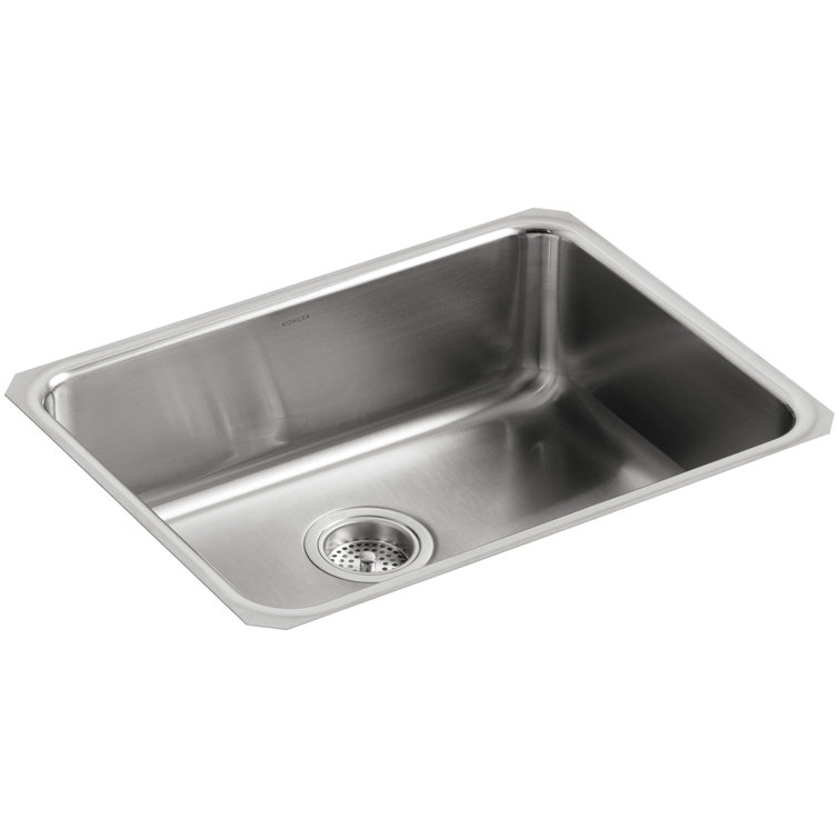 Extra-Large Stainless Steel Undermount Single-Bowl Kitchen Sink