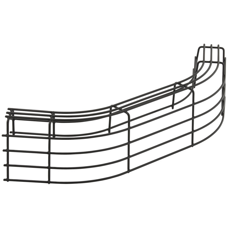 Black Coated Wire Sink Rim Guard for Commercial Bathrooms