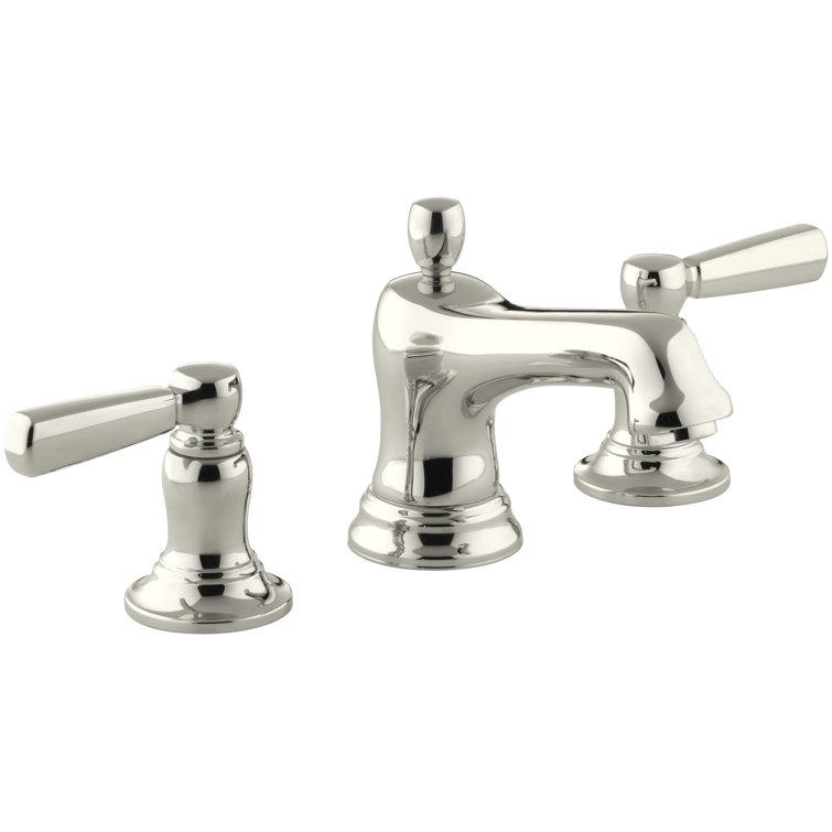 Bancroft Traditional Polished Nickel Widespread Bathroom Faucet