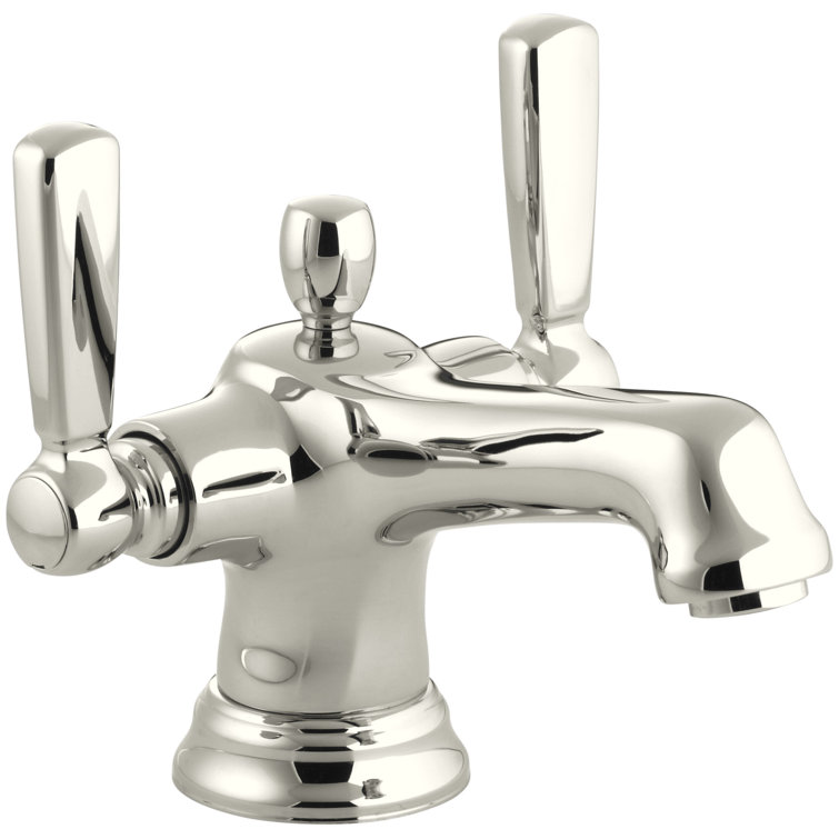 Bancroft Polished Nickel Single Hole Bathroom Faucet
