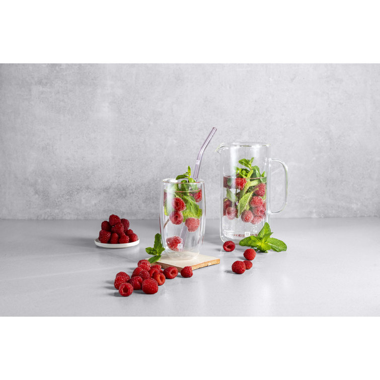Zwilling Sorrento Clear Double-Wall Glass Carafe, 27 oz