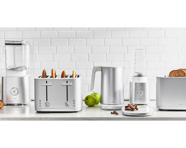 Silver Stainless Steel 1.5-Liter Cool Touch Electric Tea Kettle