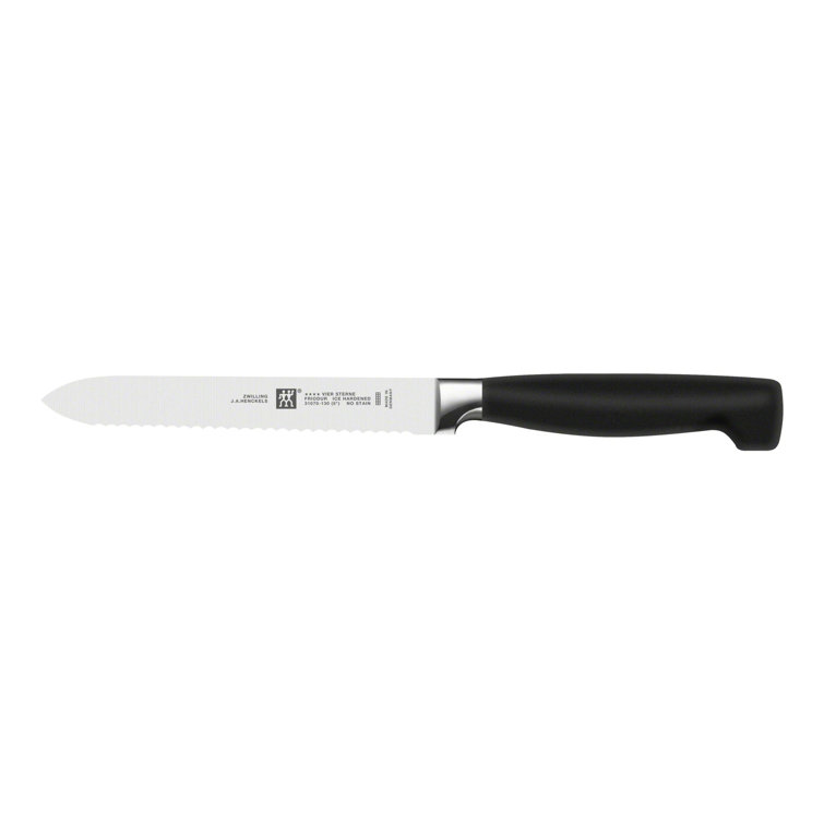 ZWILLING J.A. Henckels ZWILLING Four Star 5-inch Serrated Utility Knife