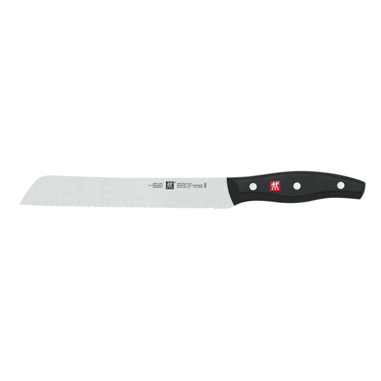 ZWILLING J.A. Henckels ZWILLING Twin Signature 19-Piece German Knife Set with Block, Made in Company-Owned German Factory with Special Formula Steel perfected for almost 300 Years