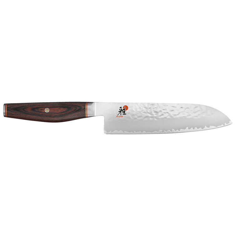 Miyabi Artisan 5.5-inch Stainless Steel Santoku Knife with Rosewood Handle