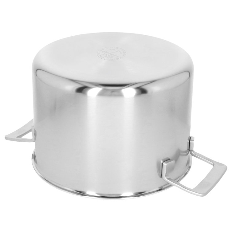 Demeyere 8-Quart Stainless Steel Stock Pot with Lid