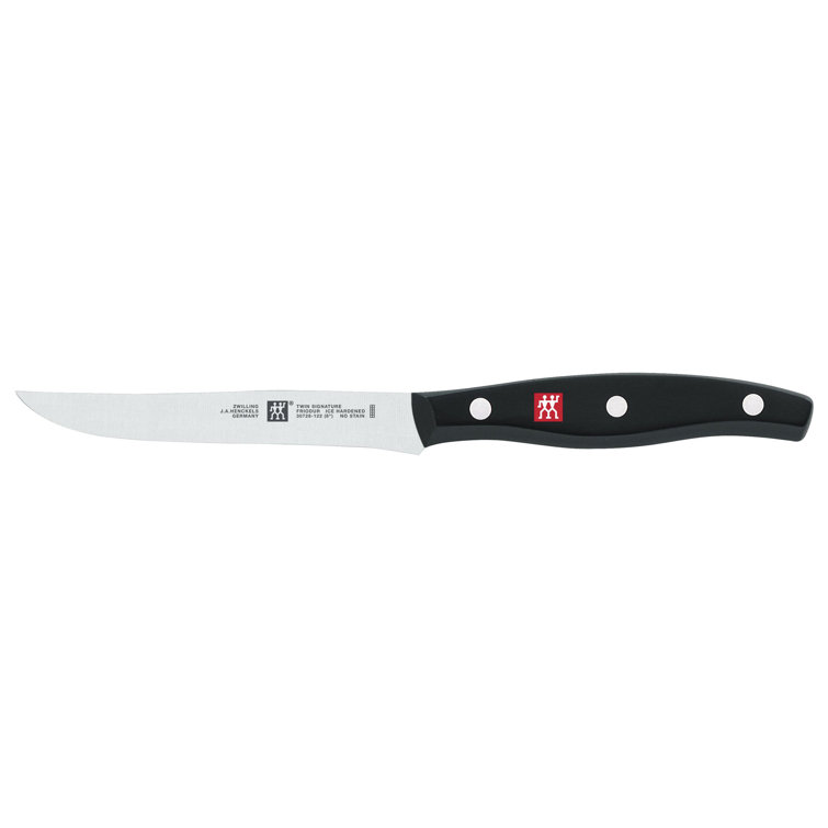 ZWILLING J.A. Henckels ZWILLING Twin Signature 19-Piece German Knife Set with Block, Made in Company-Owned German Factory with Special Formula Steel perfected for almost 300 Years