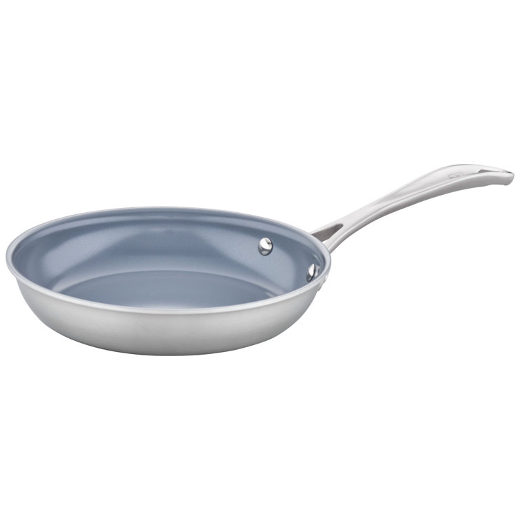 10-Piece Stainless Steel Ceramic Nonstick Cookware Set