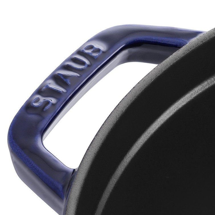 Deep Blue 7 Qt Enameled Cast Iron Dutch Oven