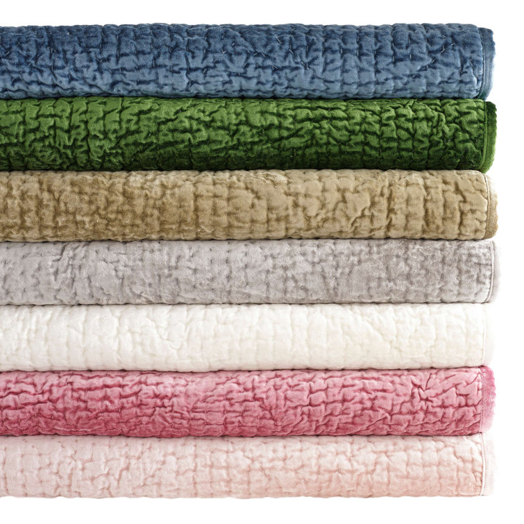 Parisienne Velvet Evergreen Quilt