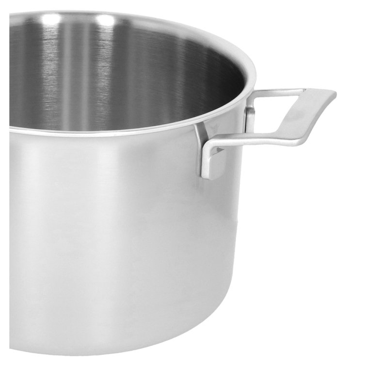Demeyere 8-Quart Stainless Steel Stock Pot with Lid