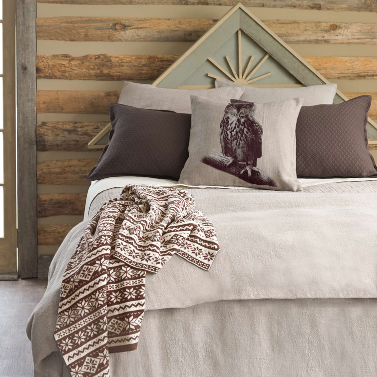 Stone Washed White Linen Full/Queen Duvet Cover