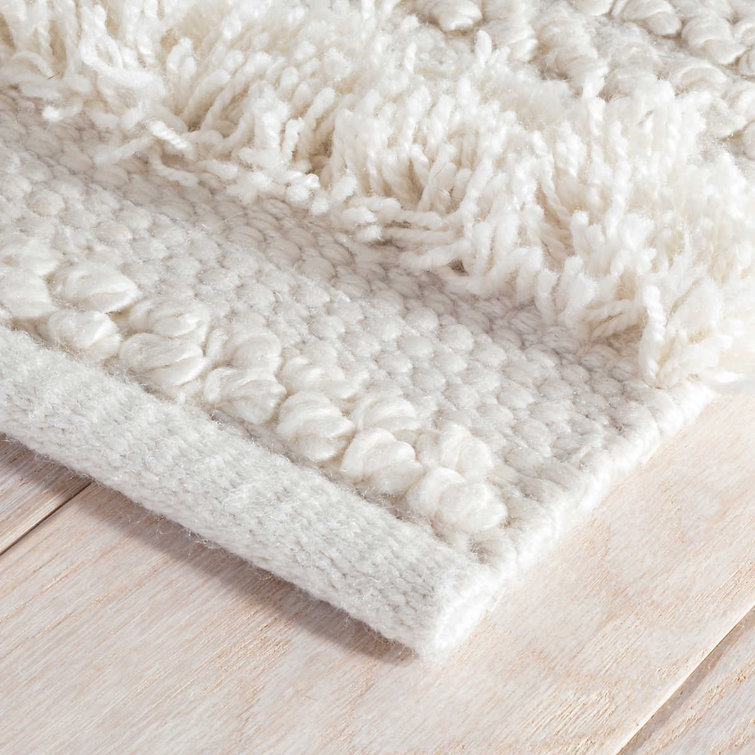 Zhara Handmade Ivory Stripe Indoor/Outdoor Washable Rug
