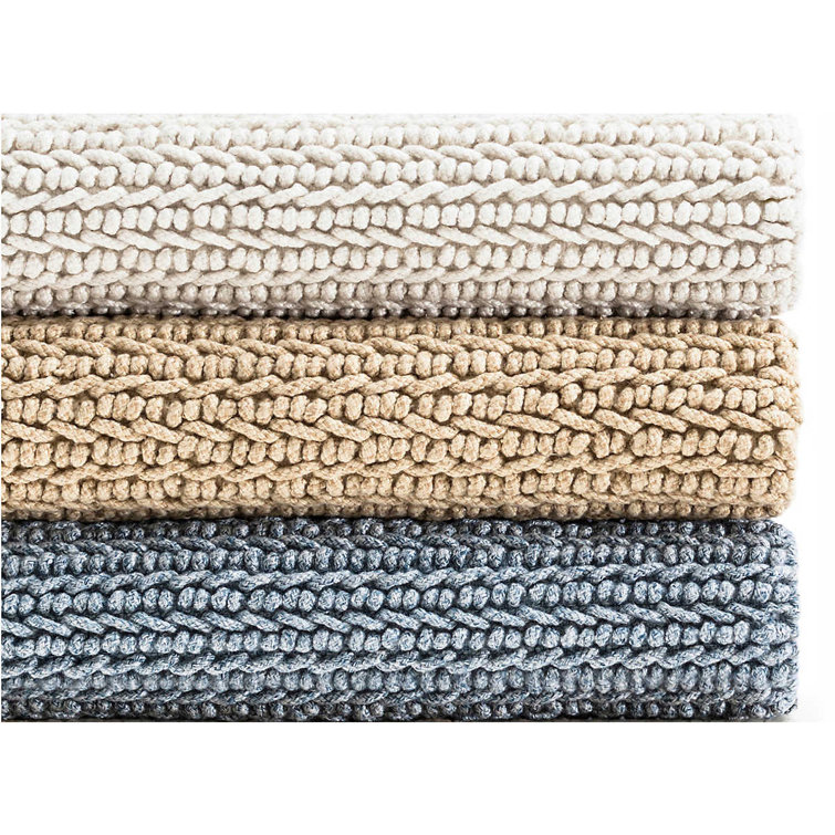 Ivory 2' x 3' Handmade Reversible Performance Rug
