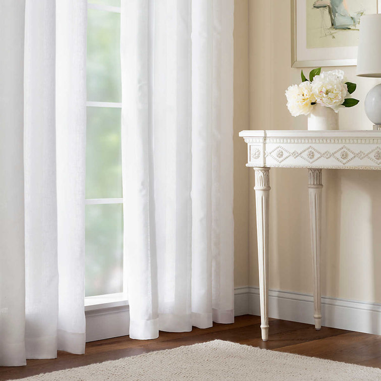 Ivory Handwoven Wool and Viscose Rectangular Rug, 3' x 5'