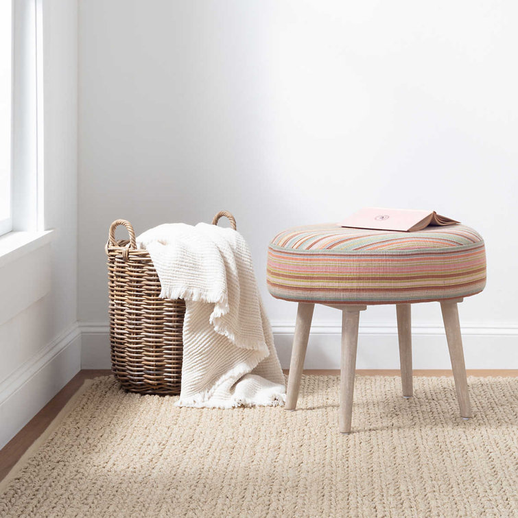 Veranda Natural Beige 3ft x 5ft Indoor/Outdoor Textured Rug