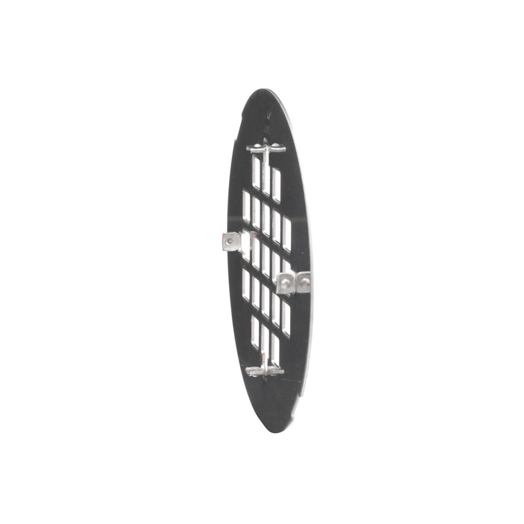 Universal 4-1/4 Inch Brushed Nickel Stainless Steel Shower Strainer