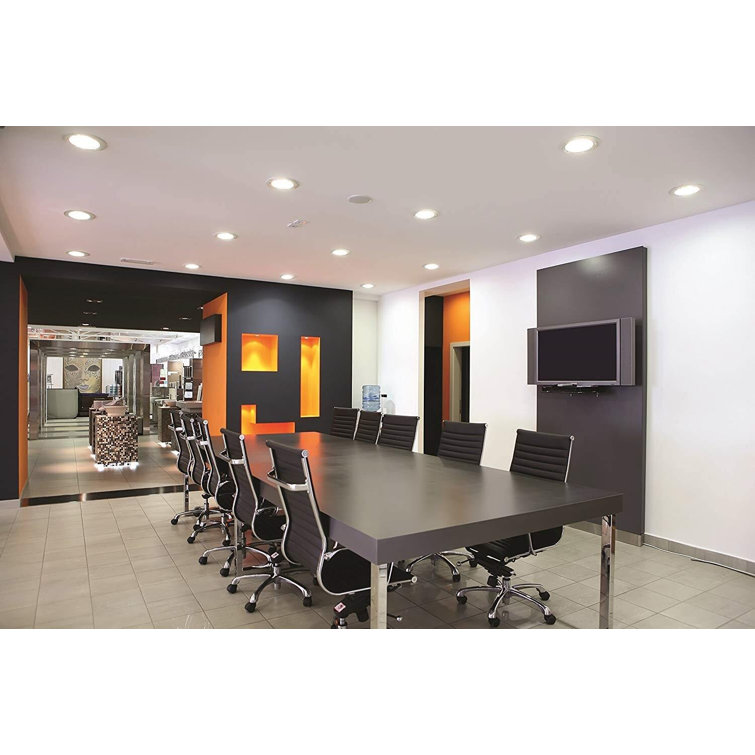 8'' White Aluminum LED Canless Recessed Lighting Kit