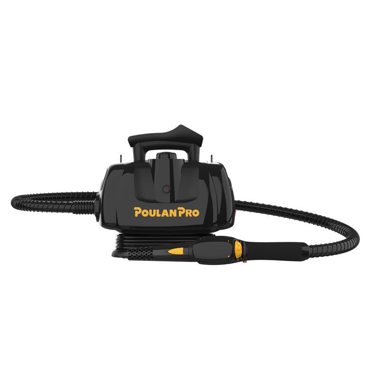 Poulan Pro Black Portable Handheld Steam Cleaner