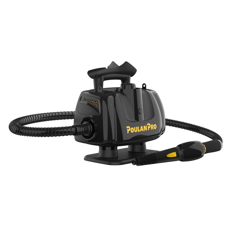 Poulan Pro Black Portable Handheld Steam Cleaner