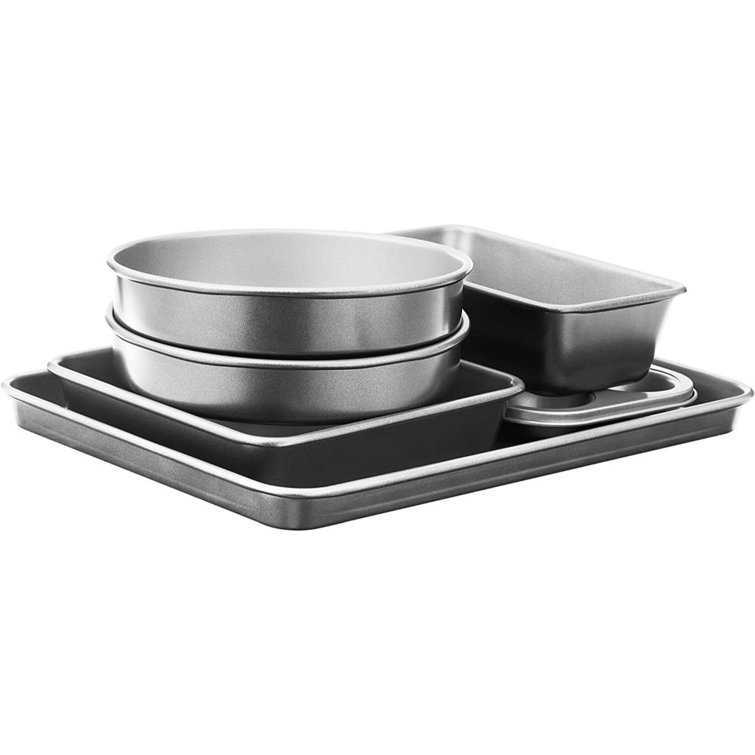 Cuisinart 6-Piece Silver Non-Stick Bakeware Set