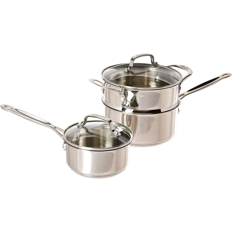 Cuisinart 14-Piece Stainless Steel Non-Stick Cookware Set