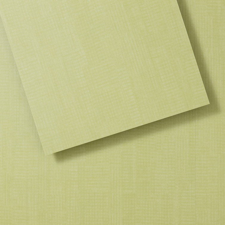 Lilypad Light Green 12" x 24" Adhesive Vinyl Tile Flooring